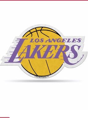 Los Angeles Lakers Purple & Gold Wall Decal